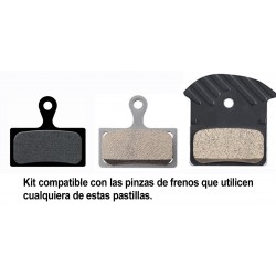 Kit de servicio para limpieza de pistones de frenos Shimano de 2 pistones