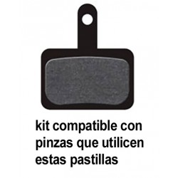 Kit de servicio para limpieza de pistones de frenos Shimano 2 pistones DEORE