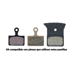 Kit de servicio para limpieza de pistones de frenos Shimano 2 pistones Dura Ace, Ultegra, 105, GRX_3